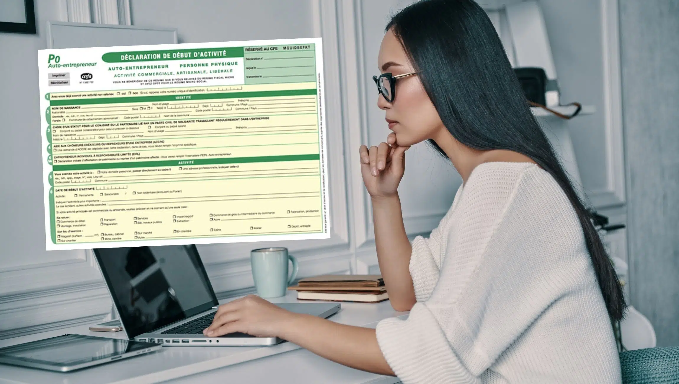 envoyer votre déclaration d’activité Auto-entrepreneur